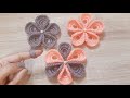 طريقة عمل وردة جميلة جدا / التطريز اليدوي/ Hand Embroidery amazing trick