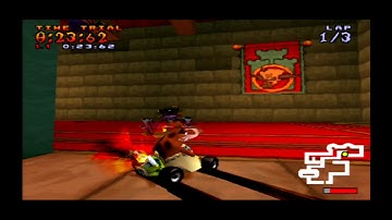 Crash Team Racing Time Trial Cortex Castle