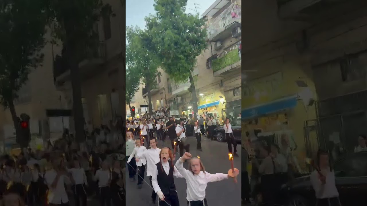 Pomp and Ceremony in Yerushalayim Hachnassas Sefer Torah by NY Philantropist Reb Yoel Landau