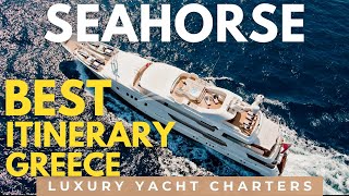 BEST Mykonos & Santorini Itinerary in Greece by Captain ⚓️  of a Super Yacht  Charter🛥️ Seahorse.🇬🇷