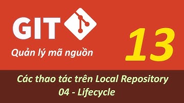 Quản lý mã nguồn với GIT - Bài 13 Local Repository - Lifecycle