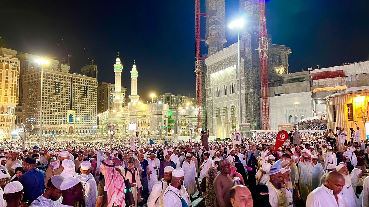 Heavy Crowds Hajj 2022 live | Latest Update’s From Masjid Al haram live