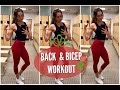 Back &amp; Bicep FULL Workout