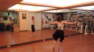 20141030 Fusion Belly Dance 《小天鵝》，編舞教學：Thinking王思薇