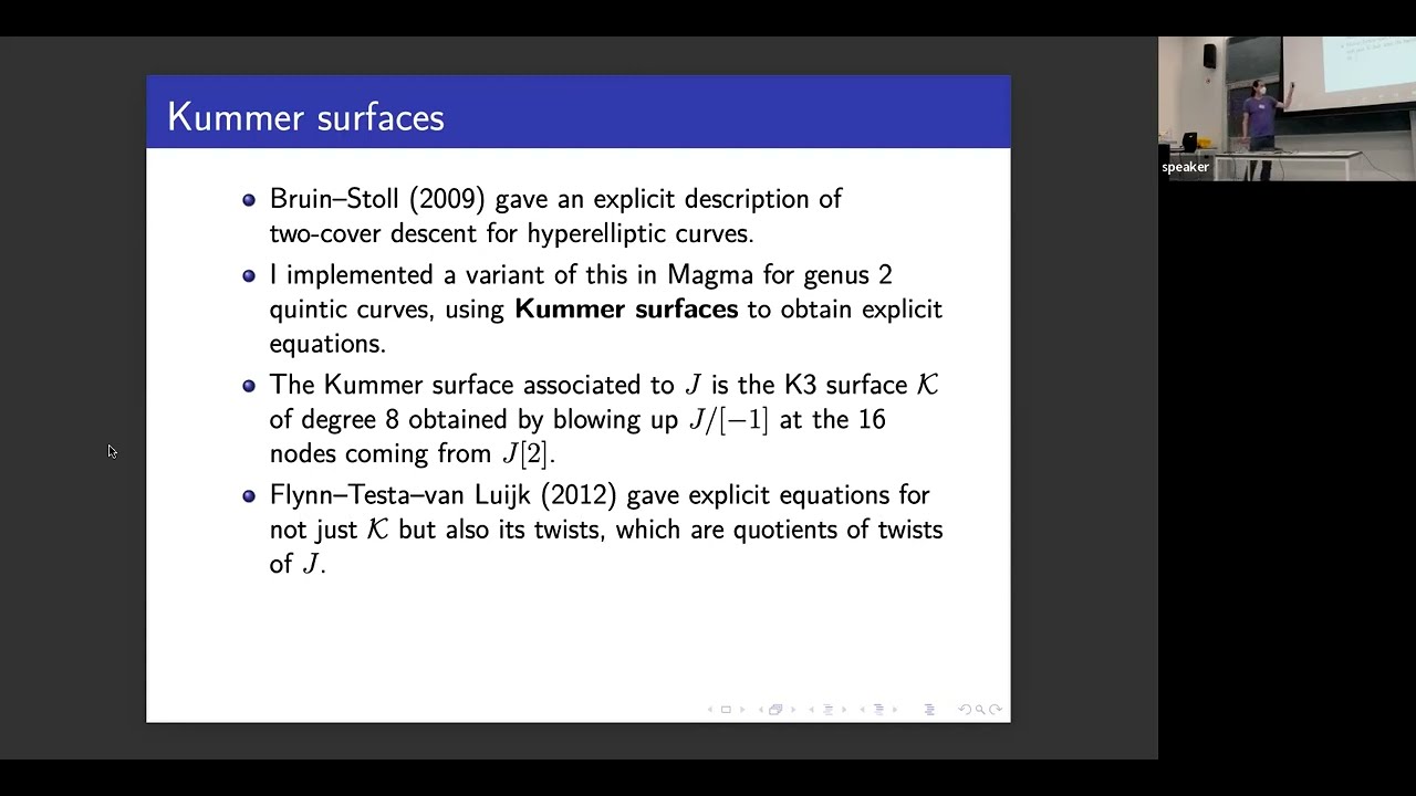 Explicit two-cover descent for genus 2 curves
