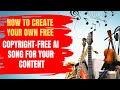 How to Create Your Own Free, Copyright-Free AI Song for Your Content