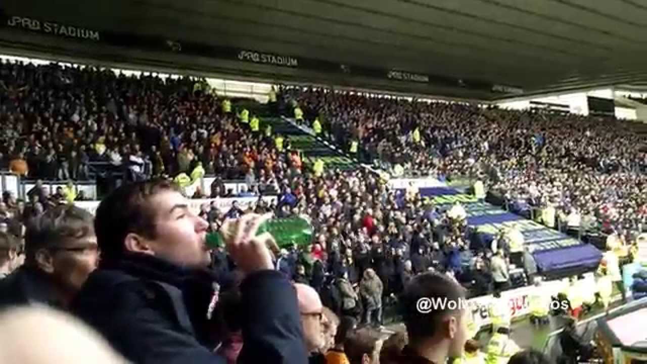 Wolves Fans Singing while 5-0 down + Derby Fans Bouncing