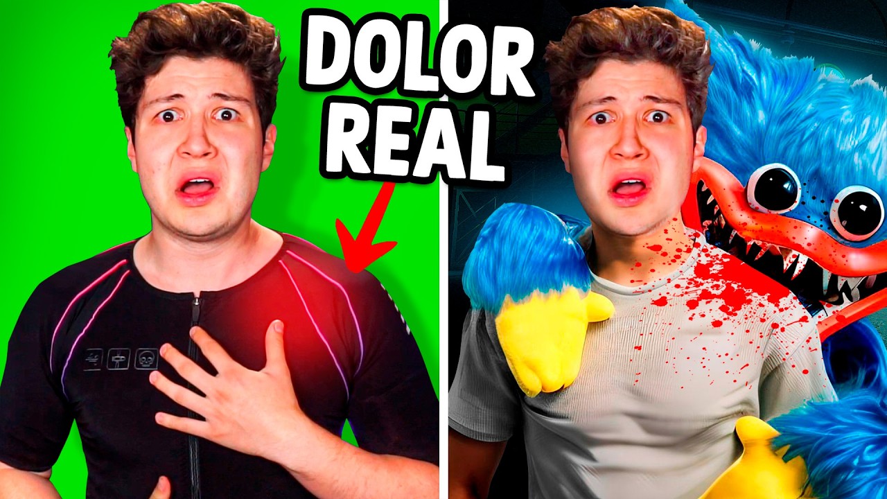 Jugué POPPY PLAYTIME pero Siento DOLOR en la VIDA REAL! 😵🔪