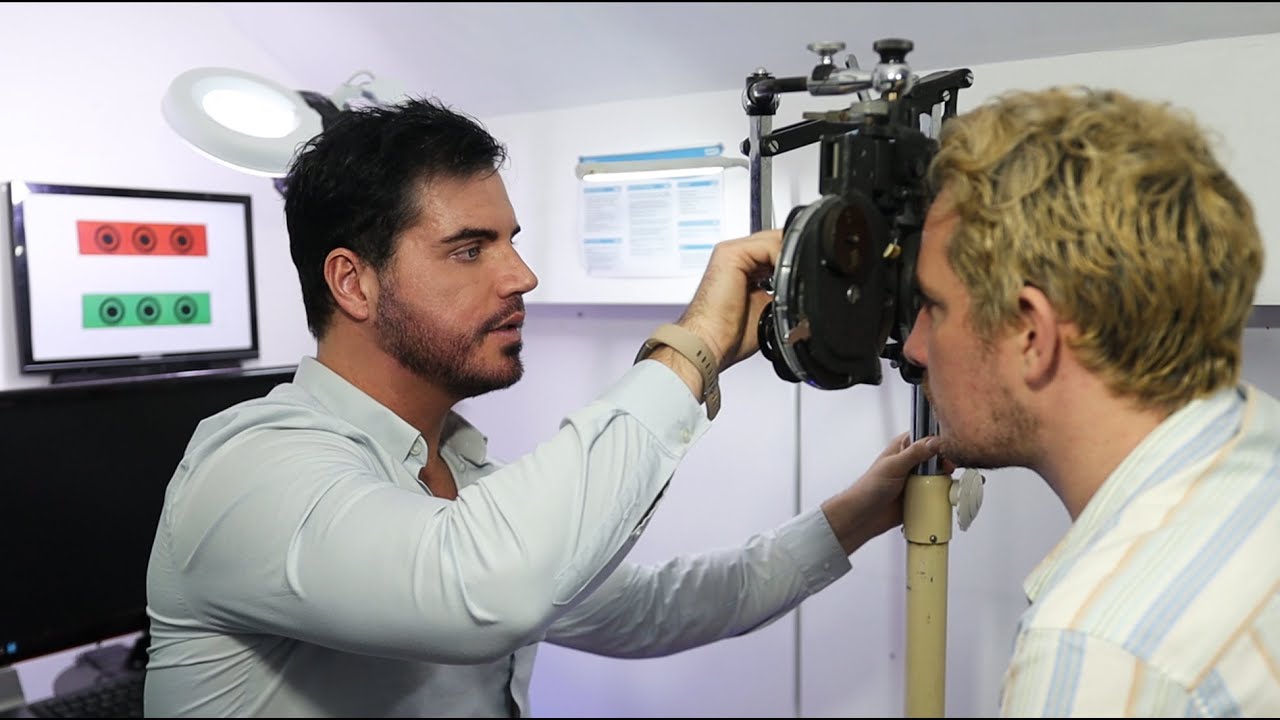 ASMR| Real Person OPTICAL EXAM Male Patient (Eye Doctor Roleplay - Unintentional ASMR Style)