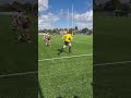 Ringside seat @Reneeqaleee tearing through the defence and over the line  #womensrugby #rugby