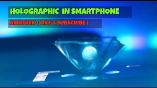 Make Your Smartphone Into A 3D Hologram