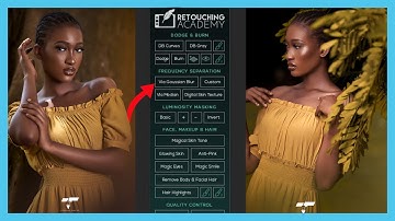 HOW TO USE THE RETOUCHING ACADEMY FREQUENCY SEPARATION | PHOTOSHOP PLUG IN