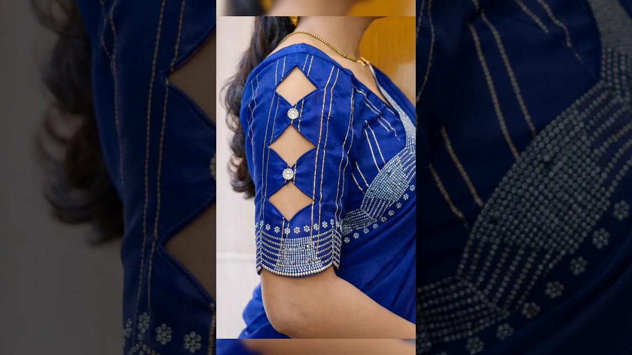 Cut wala Blouse Sleeve Design cutting//Sleeve Design 