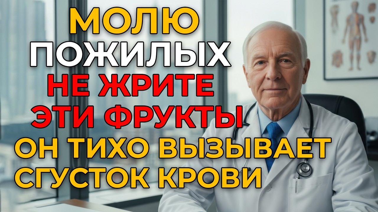 Эти фрукты старят мозг быстрее: хирург объяснил, что происходит в сосудах