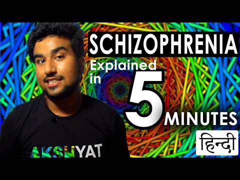 Schizophrenia in 5 MINUTES (HINDI) || Class 12 Psychology Chapter 4 , B
