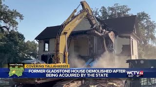 Tallahassee’s historic Gladstone House, neighbor to the governor’s mansion, demolished Monday