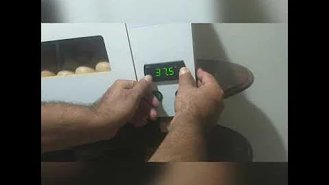 Como regular temperatura de chocadeira Chocmais?
