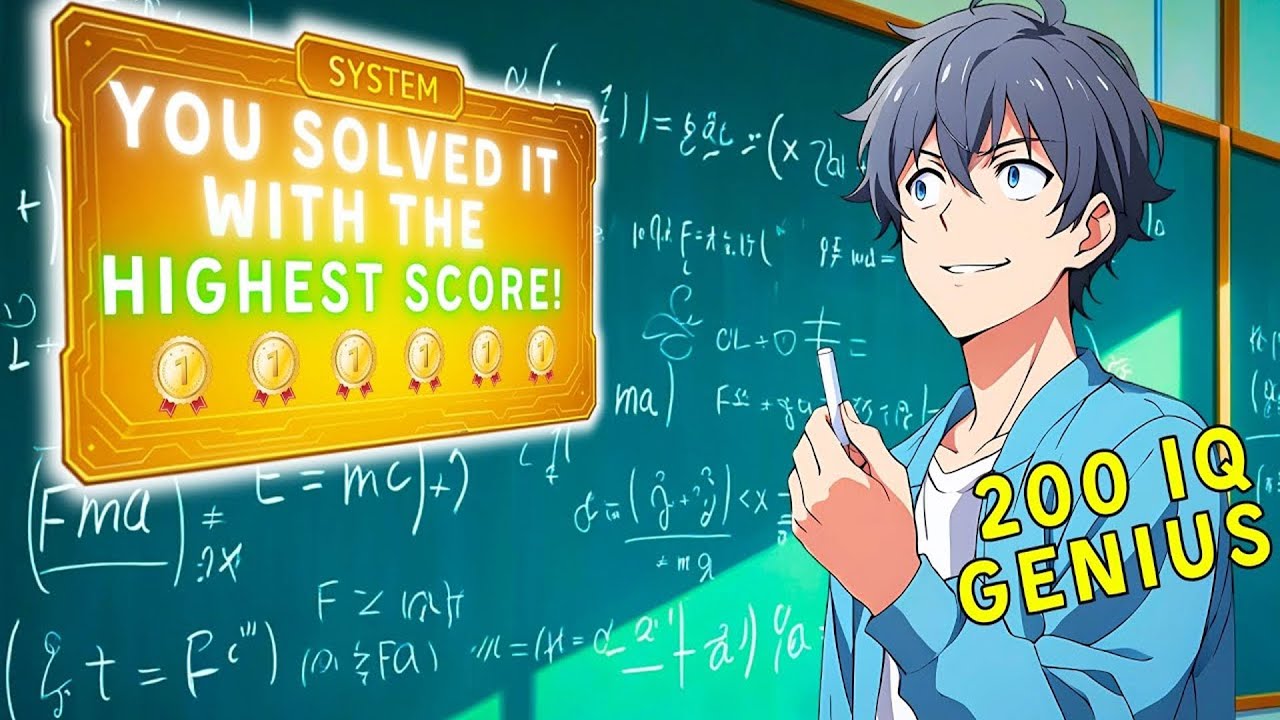 An Idiot Unlocks the 200 IQ Genius System and Becomes Top of His School! | Manhwa Recap