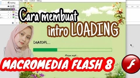 Cara Membuat Loading di Macromedia Flash 8 mudah dan menarik - Tampilan Loading di Macromedia Flash