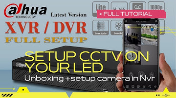 Alhua technology installation || Dahua nvr unboxing and setup English | Urdu