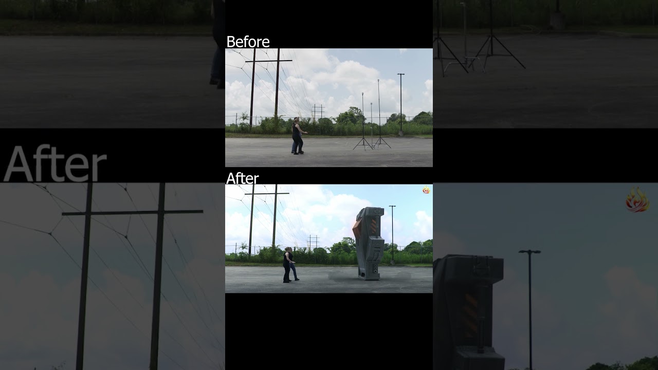 Giant Creature Comes from Space | Edit by vfx devil | 