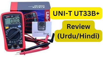 UNI-T UT33B+ Palm Size Digital Multimeter Review (Urdu/Hindi)