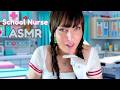 ASMR Anime School Nurse Annual Physical Exam | Eye, Ear, Scalp Check, Stethoscope Roleplay for Sleep