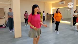 THE BARROOM CHA CHA-LINE DANCE/EXFITS GYM'S LINE DANCE CLASS@joyfulv3linedance226