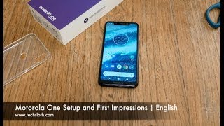 Motorola One Setup and First Impressions | English