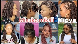 Mitindo mipya ya kusuka nywele kwa style za yebo yebo 2023 l latest braids hairstyles for ladies screenshot 4