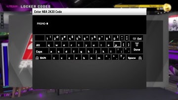 NICE LITTLE NEW LOCKER CODE NBA 2K20