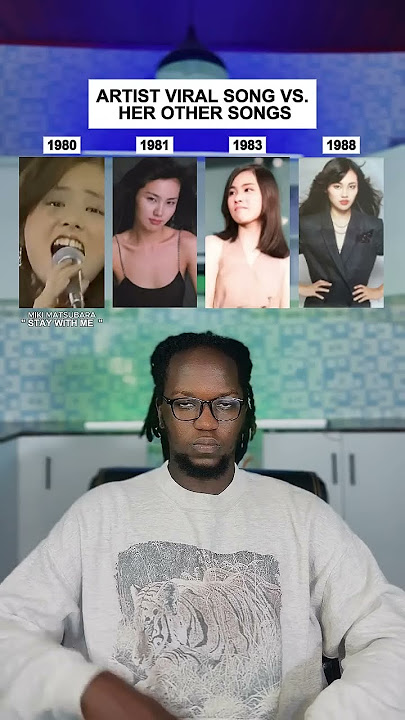 Artist Viral Song Vs. Her Other Songs:  Miki Matsubara 