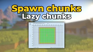 Spawn chunks - Lazy chunks: What are they, their uses, and how to find them Minecraft Java 1.16/...