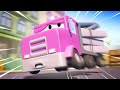 Эвакуатор Том - Экстренное торможение - Автомобильный Город  🚗 детский мультфильм