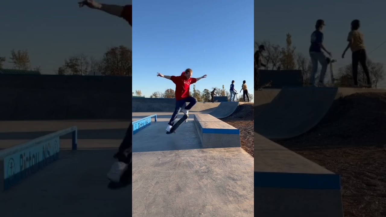 Halfcab noseslide fs bigspin out 