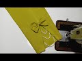 Bow और pearls के साथ बनाये बेहद सुंदर pant Plazzo design new pant design trending design 👈