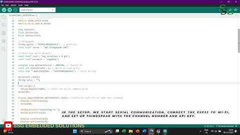 ESP32 Ultrasonic Sensor | Distance Measurement | Arduino IDE