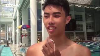 20180927 upower 【D3泳賽】黃兆熙習泳10年堅持到底：學界競爭趣味與別不同
