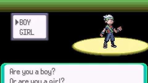 Pokemon Emerald Walkthrough [w/commentary] - (Part 1)