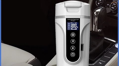 Hướng dẫn sử dụng bình đun nước nóng trên ô tô 12V-24V điều chỉnh nhiệt độ cao cấp"