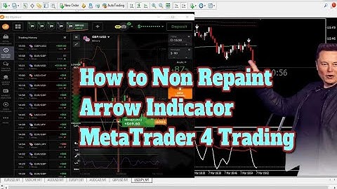 How to Non Repaint Arrow Indicator MetaTrader 4 trading system Buy Sell Really Works