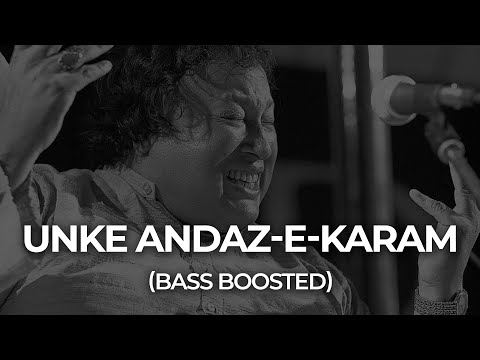 Unke Andaz E Karam Bass Boosted Tribute To Ustad Nusrat Fateh Ali Khan Viral TrendingMusic 
