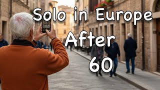 Solo Travel To Europe as a Senior: 10 Practical Tips That Actually Make a Difference