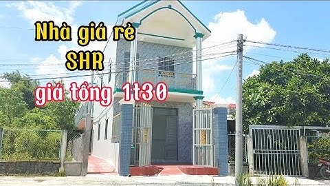 Nhà giá rẻ sổ hồng riêng.Dt 4,5x13.giá 1ty3.ở xã Mỹ Lộc cần giuộc