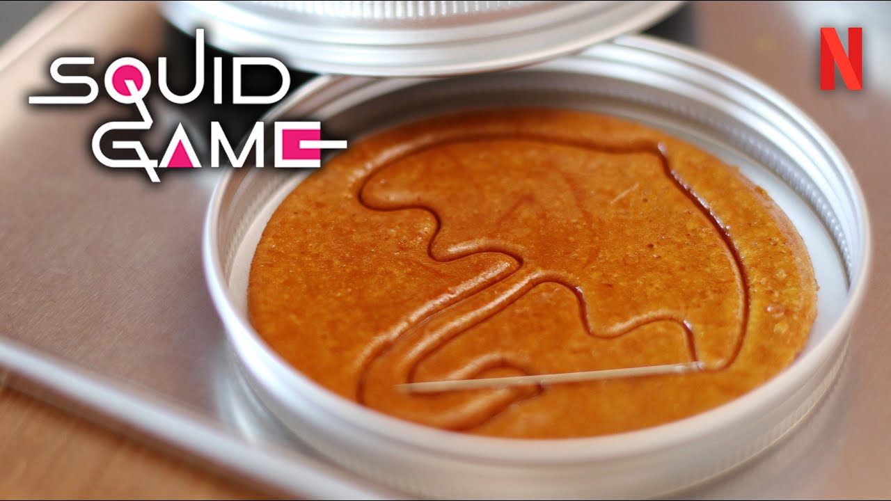 [sub] Делать Dalgona, Squid Game!