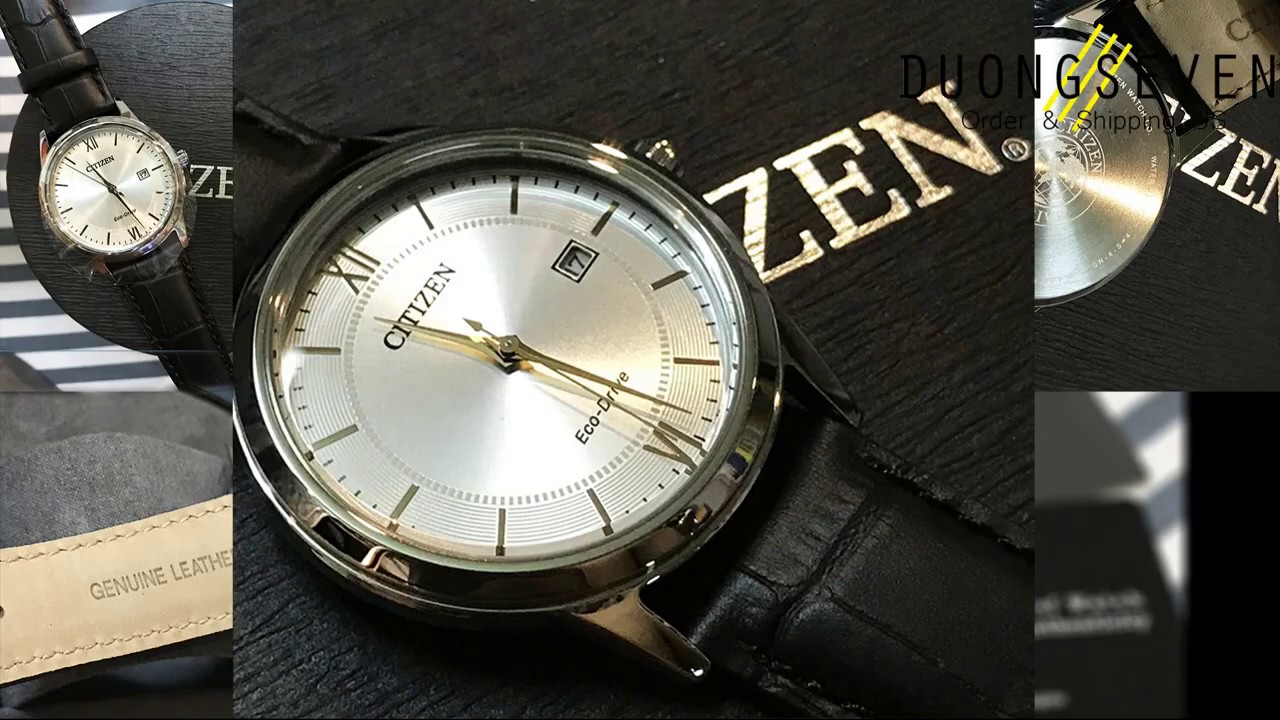 Đồng hồ CITIZEN Eco Drive Chính hãng AW1236-03A - YouTube