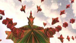 Lucifer in a Sky of Diamonds - Mandelbulb 3D fractal animation