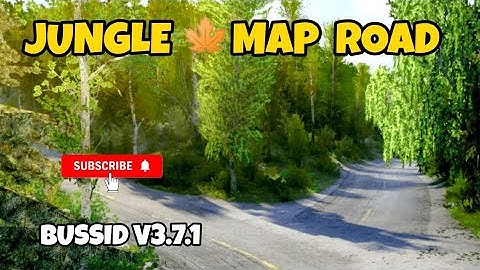 JUNGLE ROAD MAP MOD for bus simulator Indonesia #village#bussidmapmod #junglemap #offroding #ets2