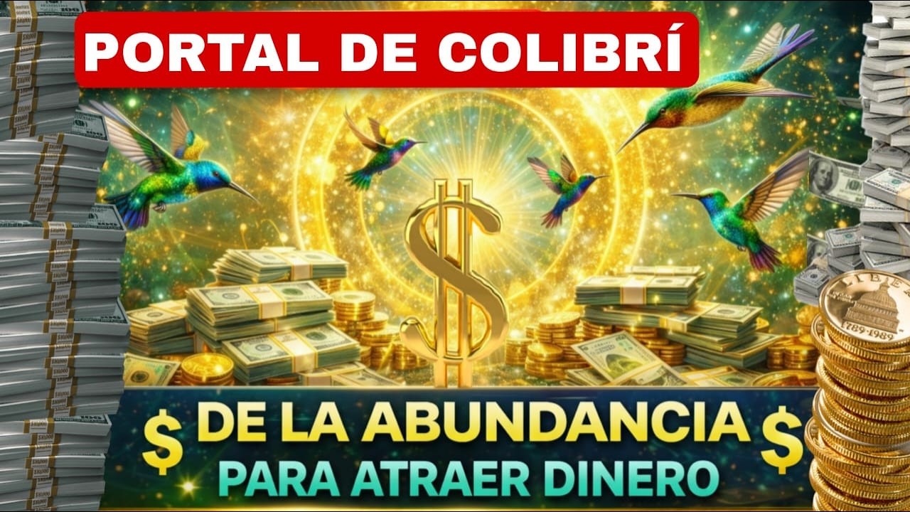 Te llegara dinero de todas partes ACTIVA El colibrí de la Abundancia ...