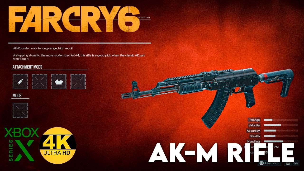 Far Cry 6  - Getting the AK-M Rifle - 4K60 FPS - XBOX Series X